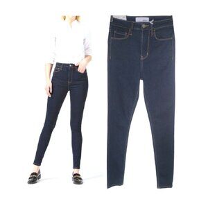 ❤️❤️VERVET Women Jeans Super High Rise Sz 24 Soft Marityn Skinny dark wash blue